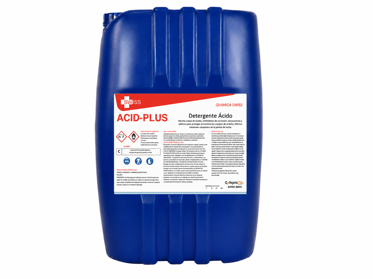 ACID PLUS de Química Swiss