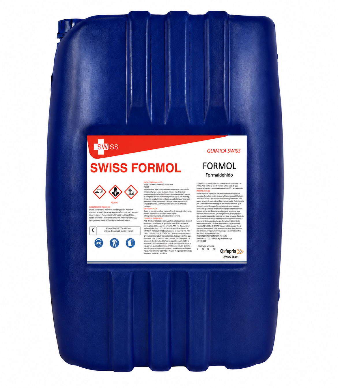 FORMOL de Química Swiss